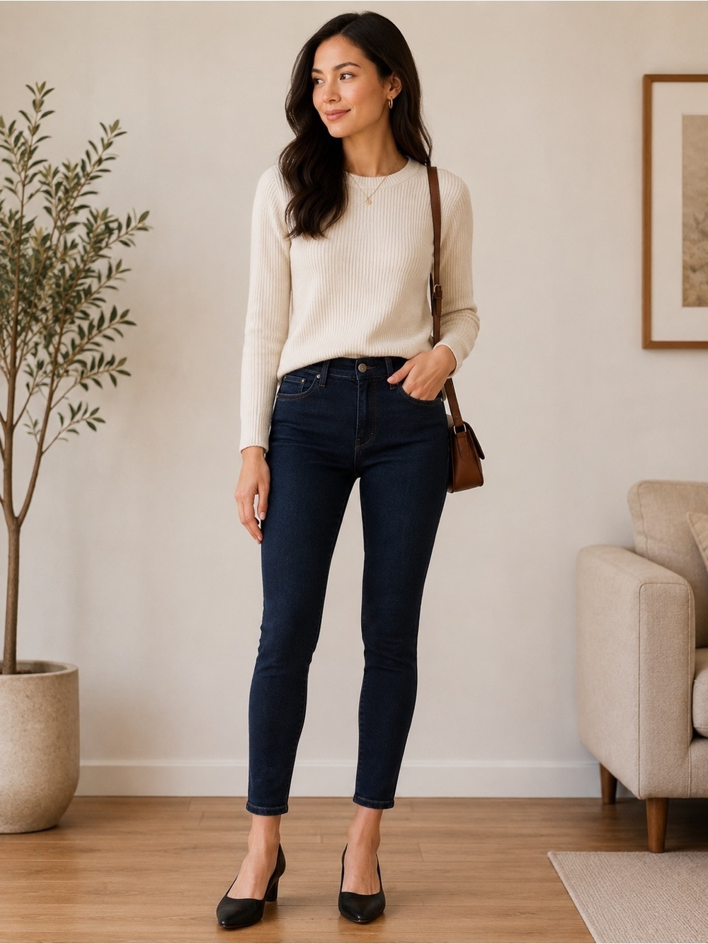 Frame Ali high rise skinny jeans 26